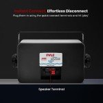 Pyle Mini 3-Way Waterproof Box Speaker System