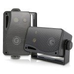 Pyle Mini 3-Way Waterproof Box Speaker System