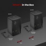 Pyle Mini 3-Way Waterproof Box Speaker System