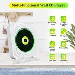KOVCDVI Bluetooth Portable CD Player with Speakers