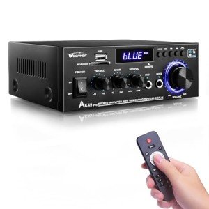 AK45 Pro 50W Bluetooth Stereo Amplifier for Home