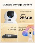ZOSI 2K Indoor Pan/Tilt Security Camera 4-Pack