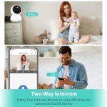 360° AI Security Camera for Home & Pets