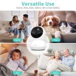 360° AI Security Camera for Home & Pets