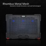 AICHESON 5-Fan Laptop Cooling Pad with LED Lights