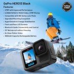 GoPro HERO13 Black Action Camera Bundle with Battery