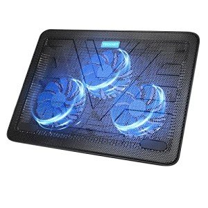 TECKNET Portable USB Laptop Cooling Pad with Fans