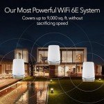 NETGEAR Orbi Quad-Band WiFi 6E Mesh System