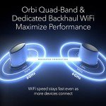 NETGEAR Orbi Quad-Band WiFi 6E Mesh System