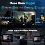 PLZ 10.1" Wireless Car Radio Stereo with Apple Carplay