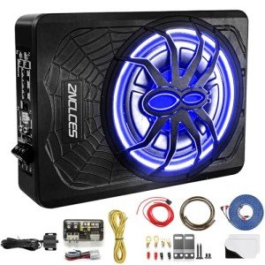 2025 Upgraded 10" 1200W Slim Car Subwoofer
