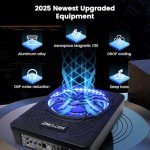 2025 Upgraded 10" 1200W Slim Car Subwoofer
