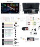 PLZ 10.1" Wireless Car Radio Stereo with Apple Carplay
