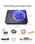 2025 Upgraded 10" 1200W Slim Car Subwoofer