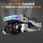 4K FPV Brushless Motor Drone with APP Control