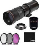 HD Manual Telephoto Lens 420-1600mm for Pentax