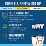 Cree Connected Max Smart LED Bulb - Color Changing