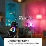 LIFX Smart LED Color Bulb 2-Pack, Works with Alexa
