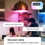 LIFX Smart LED Color Bulb 2-Pack, Works with Alexa