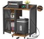 Unikito 3-Tier Office Filing Cabinet with USB Ports