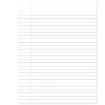 Wide Ruled Loose Leaf Paper - 400 Sheets