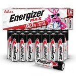 Energizer Max AA Batteries - 24 Count Pack