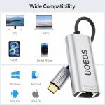 USB C to 2.5 Gbps Ethernet Adapter - Silver