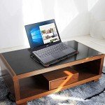AICHESON 5-Fan Laptop Cooling Pad with LED Lights