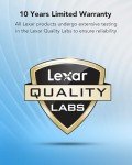 Lexar 128GB Micro SD Card with Adapter, 100MB/sec