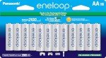 Panasonic Eneloop AA Rechargeable Batteries - 16 Pack