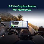 LAMTTO 6.25" Wireless CarPlay & Android Auto Screen