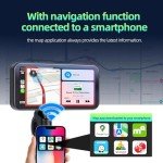 LAMTTO 6.25" Wireless CarPlay & Android Auto Screen