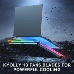 RGB Laptop Cooling Pad with 13 Quiet Fans