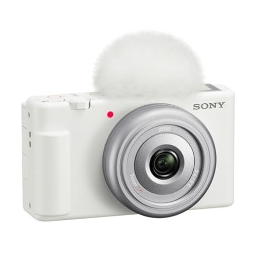 Sony ZV-1F Vlog Camera for Creators – White