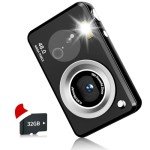 Compact FHD Digital Camera for Kids with 16X Zoom