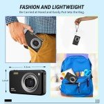 Compact FHD Digital Camera for Kids with 16X Zoom