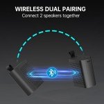Portable Bluetooth Speaker with Dual Pairing & Deep Bass