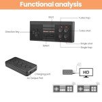 Wireless Retro Handheld Game Console with 620 Classics