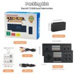 Wireless Retro Handheld Game Console with 620 Classics