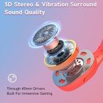 Nintendo Switch Gaming Headset with Mic (Red/Blue)