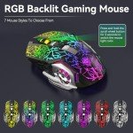 RGB Wireless Gaming Keyboard and Mouse Combo