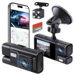 Dual Dash Cam with Free 64GB Card - 1080P