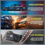 Dual Dash Cam with Free 64GB Card - 1080P