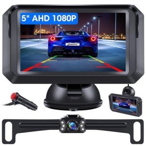 5" AHD 1080P Night Vision Backup Camera System