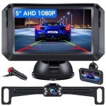5" AHD 1080P Night Vision Backup Camera System