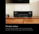 Denon AVR-S770H 7.2 Ch 8K Home Theater Receiver