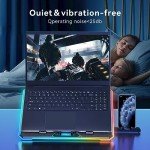 RGB Laptop Cooling Pad with 13 Quiet Fans