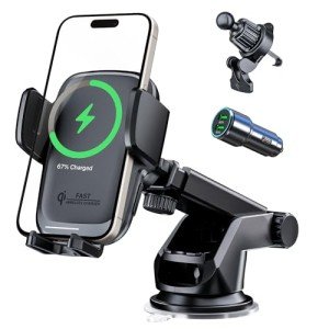 KPON 15W Fast Wireless Charger Car Mount