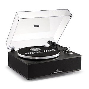 Angels Horn Bluetooth Vinyl Record Player - Classic Black
