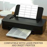 FungLam 1" x 2-5/8" Printable Address Label Sheets